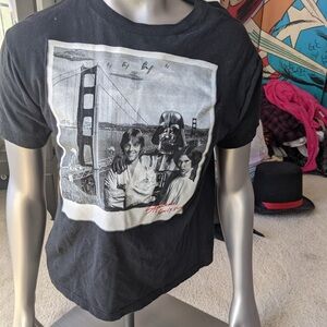 Kids Unisex Star Wars Shirt Fifth Sun Black Sz S Small Graphic Very Nice Skywalk